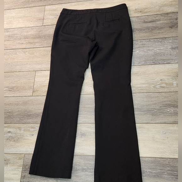 White House Black Market Black Bootcut Pants Size 6 - Picture 2 of 8